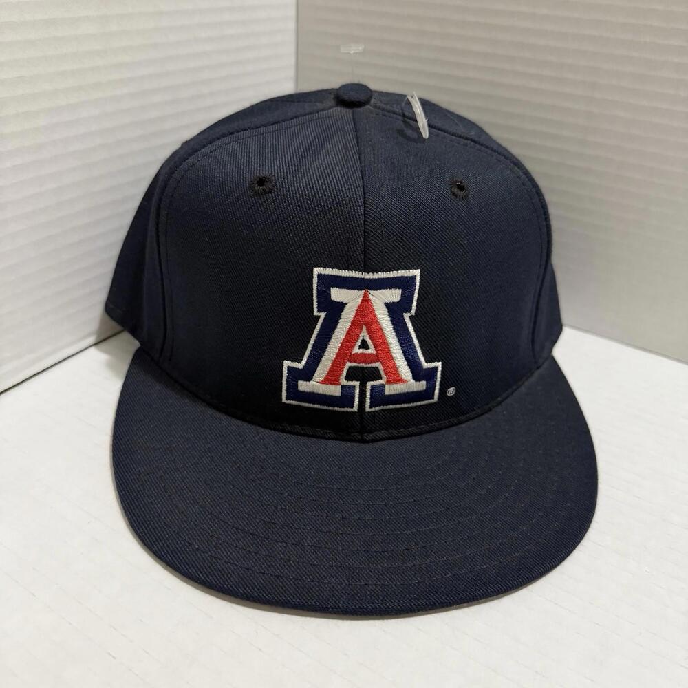 Vintage Arizona Wildcats Fitted Hat 6 7/8 Blue Men’s